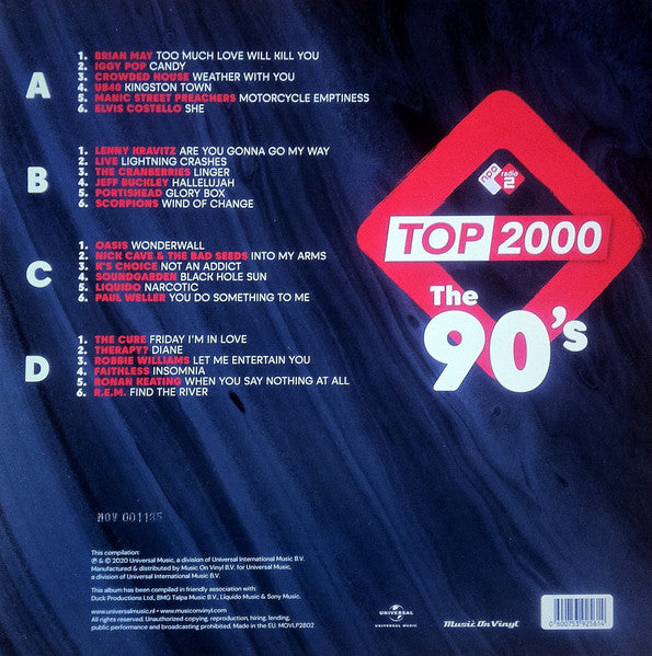 Various / Top 2000: The 90's - 2LP