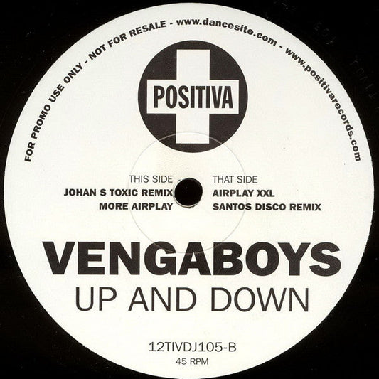 Vengaboys / Up And Down - LP Used 12"