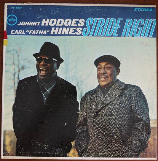 Johnny Hodges, Earl "Fatha" Hines / Stride Right - LP USAGÉ