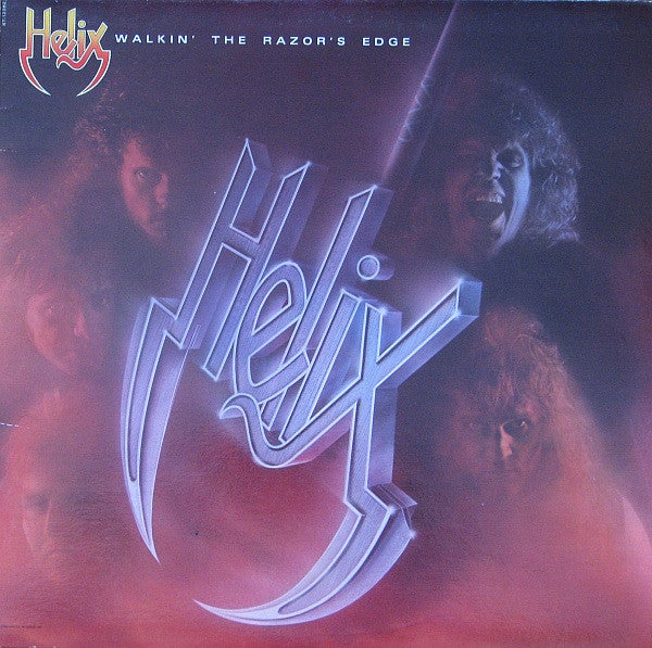 Helix / Walkin' The Razor's Edge - LP Used