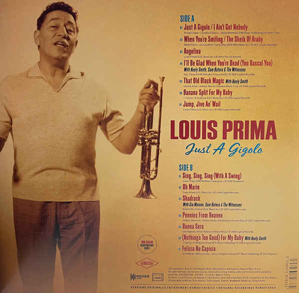 Louis Prima / Just A Gigolo - LP
