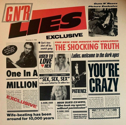 Guns N' Roses / G N' R Lies - LP USED