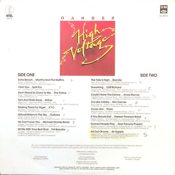 Various / High Voltage - LP Used