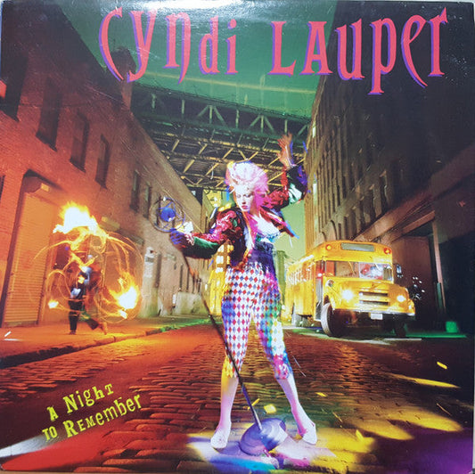 Cyndi Lauper / A Night To Remember- LP Used