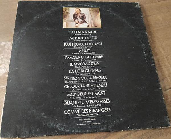 Charles Aznavour / Volume 1 - Je M'voyais Deja - LP USED