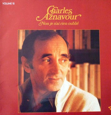 Charles Aznavour / Non, Je N'ai Rien Oublié - LP Used