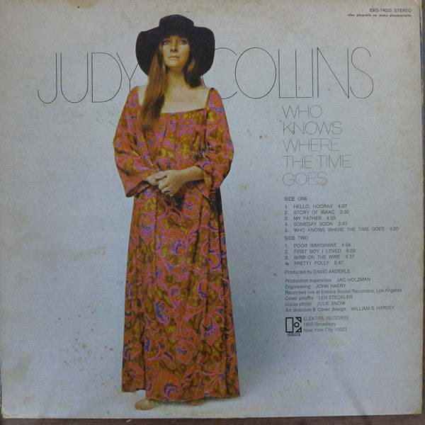 Judy Collins / Who Knows Where The Time Goes - LP USED
