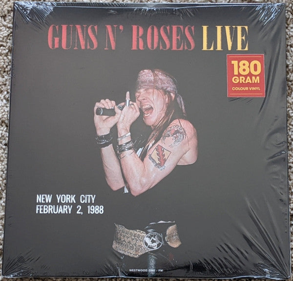 Guns N' Roses / Live In New York City February 2 1988 - LP RED
