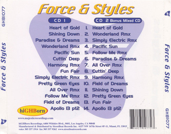 Force & Styles / Heart of Gold - CD (Used)