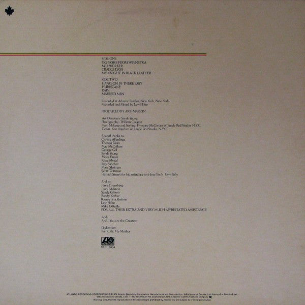 Bette Midler / Thighs And Whispers - LP USED