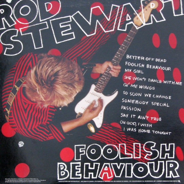 Rod Stewart / Foolish Behaviour - LP USED