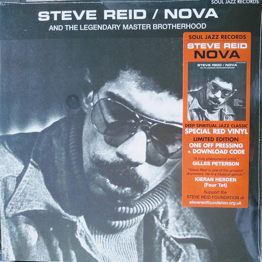 Steve Reid & The Legendary Master Brotherhood ‎/ Nova - LP RED