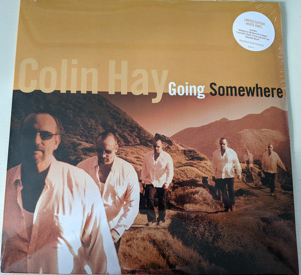 Colin Hay ‎/ Going Somewhere - LP WHITE