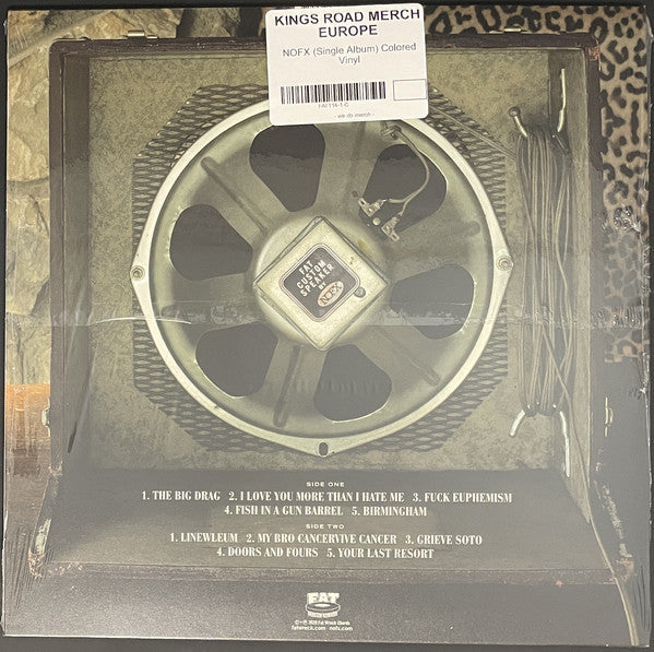 NOFX / Single Album - LP (Used) Leopard Skin