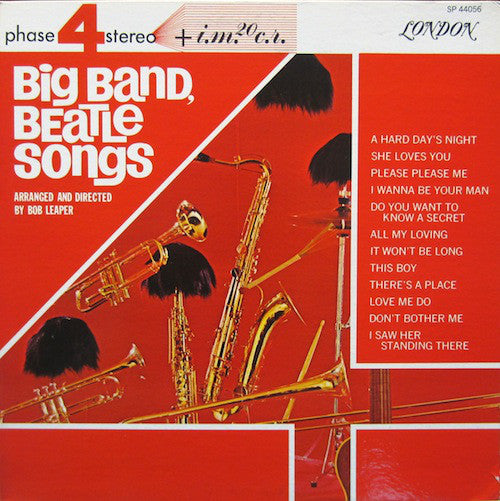 Bob Leader / Big Band, Beatle Songs - LP (used)