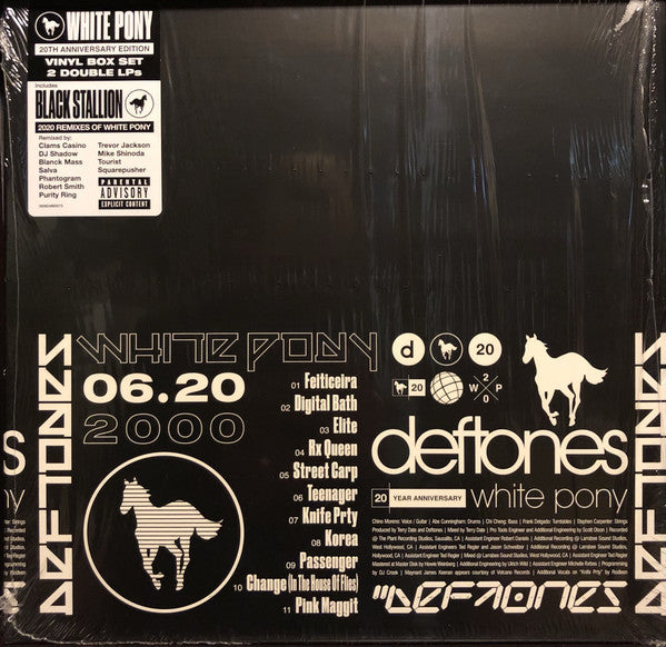 Deftones ‎/ White Pony: 20th Anniversary [Indie Exclusive Ltd Edition Super Deluxe] - 4LP BOX