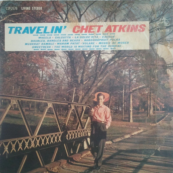 Chet Atkins ‎/ Travelin' - LP Used