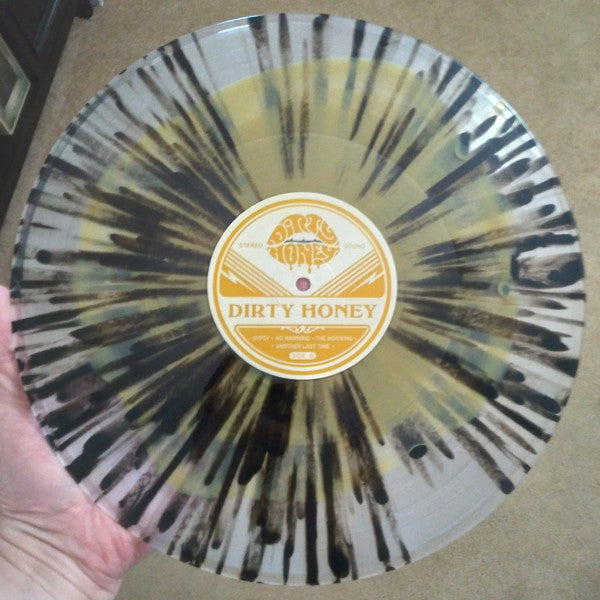 Dirty Honey / Dirty Honey - LP Used Clear with Gold Blob and Black Splatter