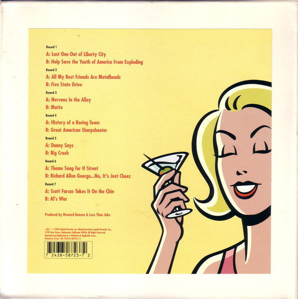 Less Than Jake / Hello Rockview - LP  7X 7'' Used