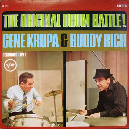 Gene Krupa & Buddy Rich / The Original Drum Battle! - LP Used
