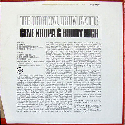 Gene Krupa & Buddy Rich / The Original Drum Battle! - LP Used