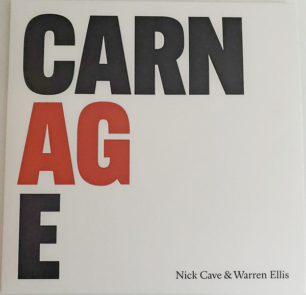 Nick Cave & Warren Ellis / Carnage - LP
