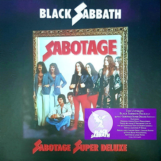 Black Sabbath / Sabotage Super Deluxe - 4LP BOX