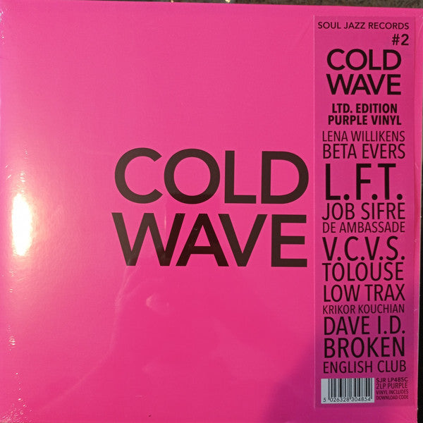 Various ‎/ Cold Wave #2 - 2LP PURPLE