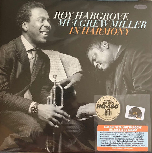 Roy Hargrove, Mulgrew Miller / In Harmony - 2LP RSD NUMBERED