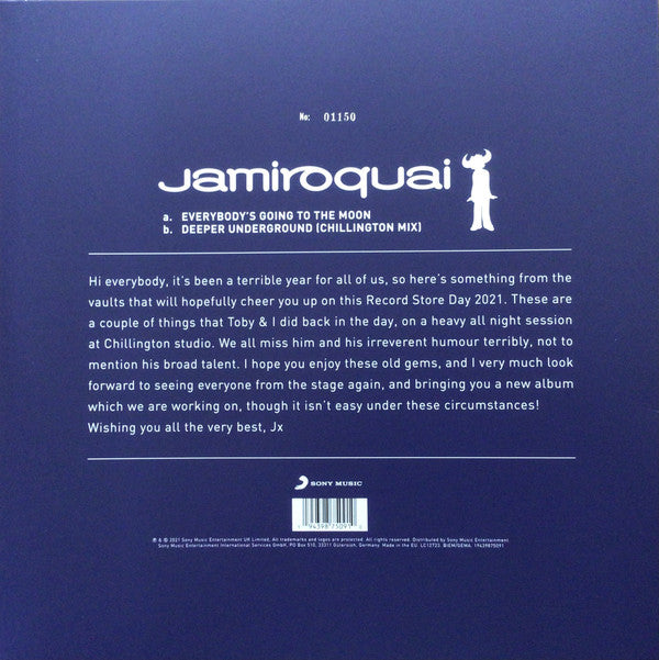 Jamiroquai / Everybody's Going To The Moon - LP 12"