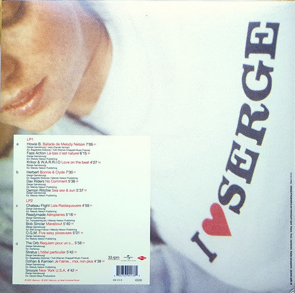 Serge Gainsbourg / I ♥ Serge (Electronica Gainsbourg) - LP