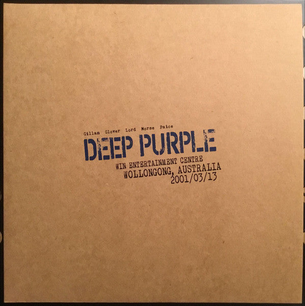 Deep Purple / Live In Wollongong 2001 - 3LP BLUE