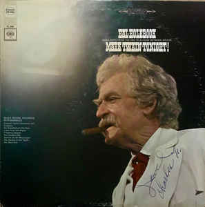 Hal Holbrook ‎/ Mark Twain Tonight! - LP (used)