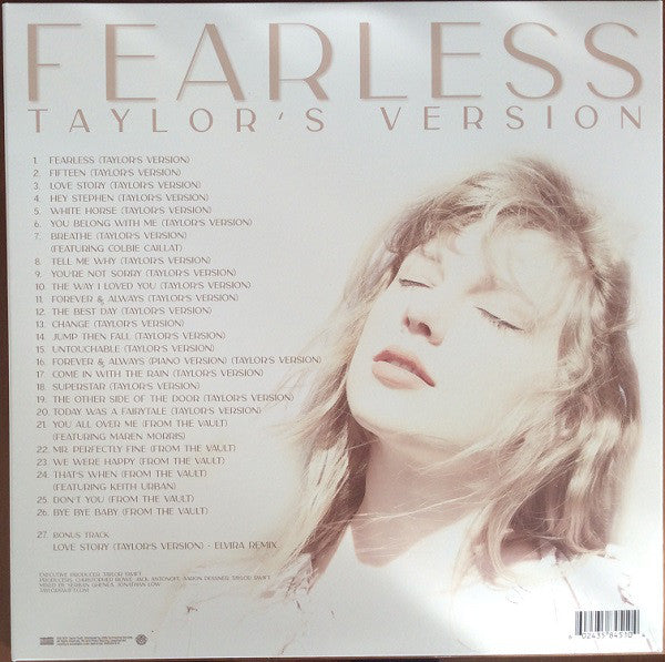 Taylor Swift / Fearless (Taylor's Version) - 3LP GOLD