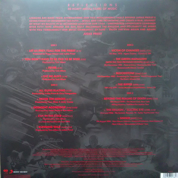 Judas Priest / Reflections-50 Heavy Metal Years Of Music - 2LP red