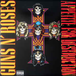 Guns N' Roses / Appetite For Destruction - LP