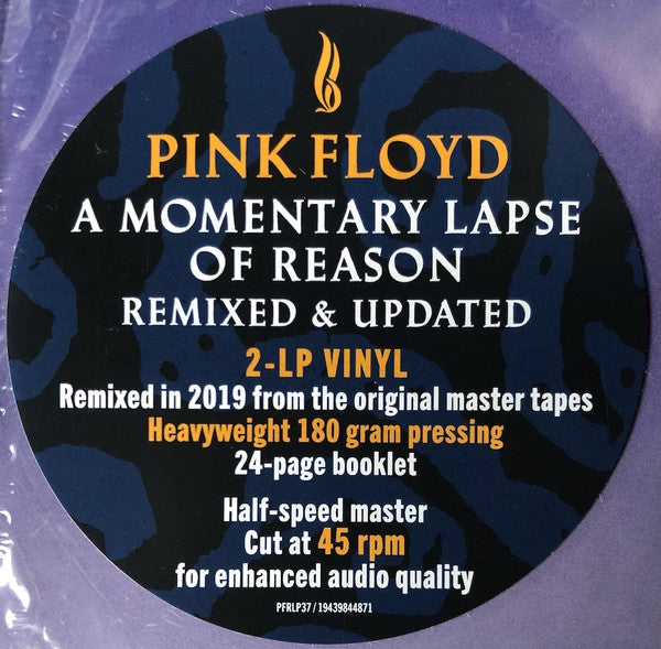 Pink Floyd / A Momentary Lapse Of Reason Remixed & Updated - 2LP Used