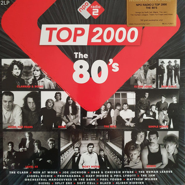 Various / Top 2000: The 80's - LP