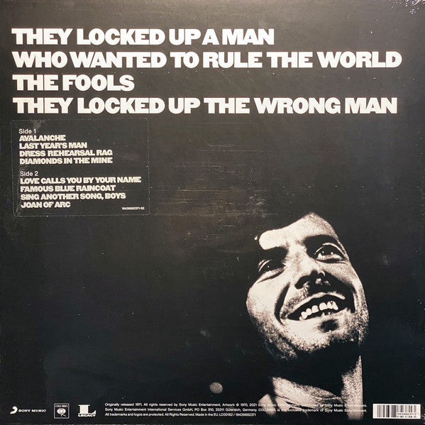 Leonard Cohen / Songs Of Love And Hate - LP WHITE
