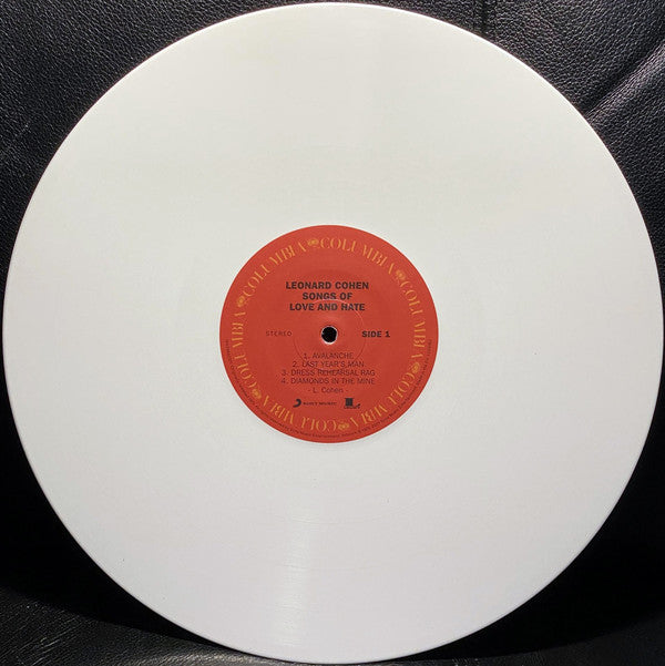 Leonard Cohen / Songs Of Love And Hate - LP WHITE