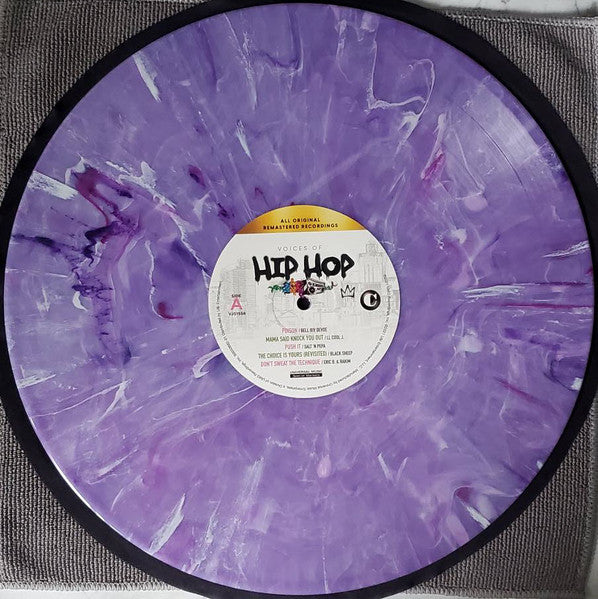 Various / Voices Of Hip Hop - LP PURPLE MARBLE