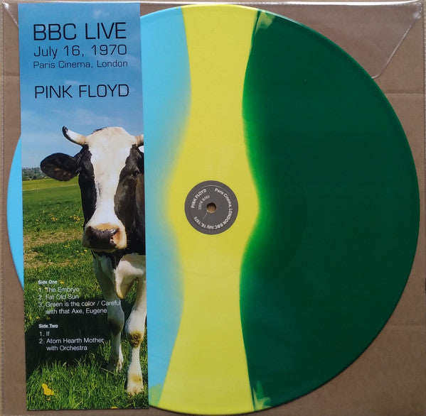 Pink Floyd / Paris Cinema, LONDRES BBC 16 juillet 1970 - LP COULEUR