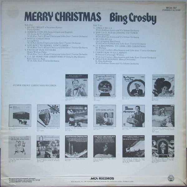 Bing Crosby / Merry Christmas - LP USED
