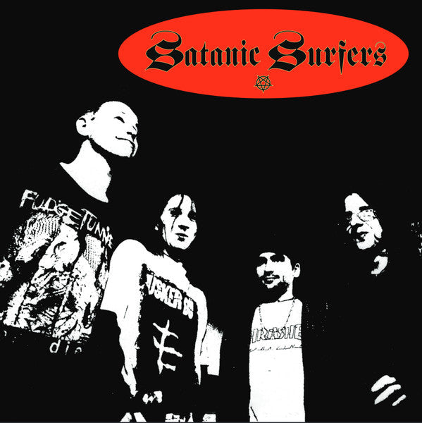 Ten Foot Pole, Satanic Surfers / Ten Foot Pole, Satanic Surfers Split - LP 10'' RED/BLACK