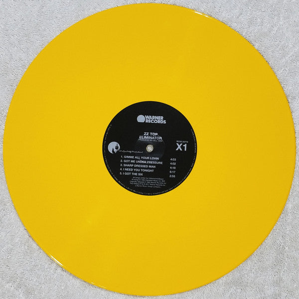 ZZ Top / Eliminator - LP JAUNE Occasion