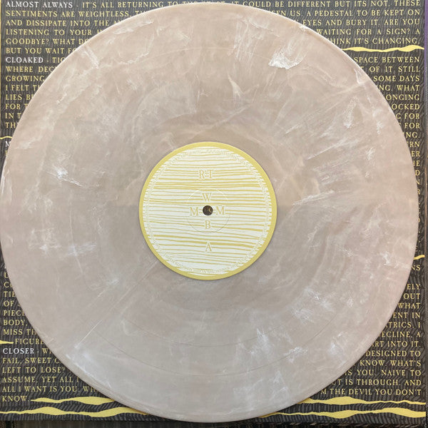 Rolo Tomassi / Where Myth Becomes Memory - LP MARBRÉ