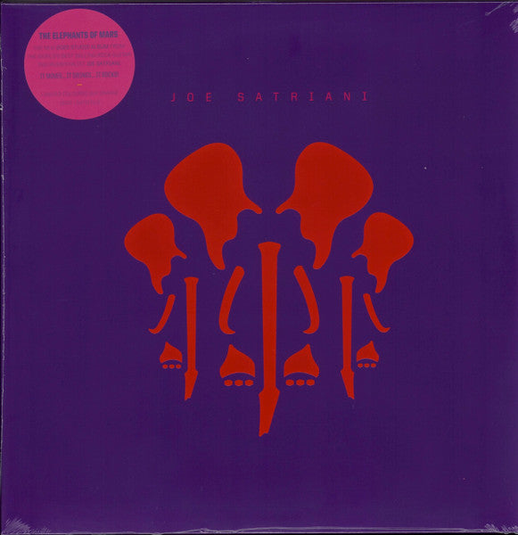 Joe Satriani / The Elephants Of Mars - 2LP Used ORANGE