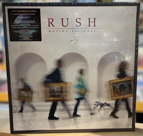 Rush / Moving Pictures - 5 LP, 3CD, BLU RAY