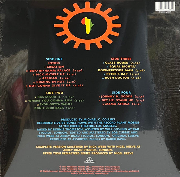Peter Tosh / Complete Captured Live - 2LP COLORED MARBLE