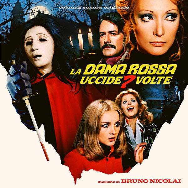 Bruno Nicolai / La Dama Rossa Uccide 7 Volte (O.S.T.) - 2LP RED
